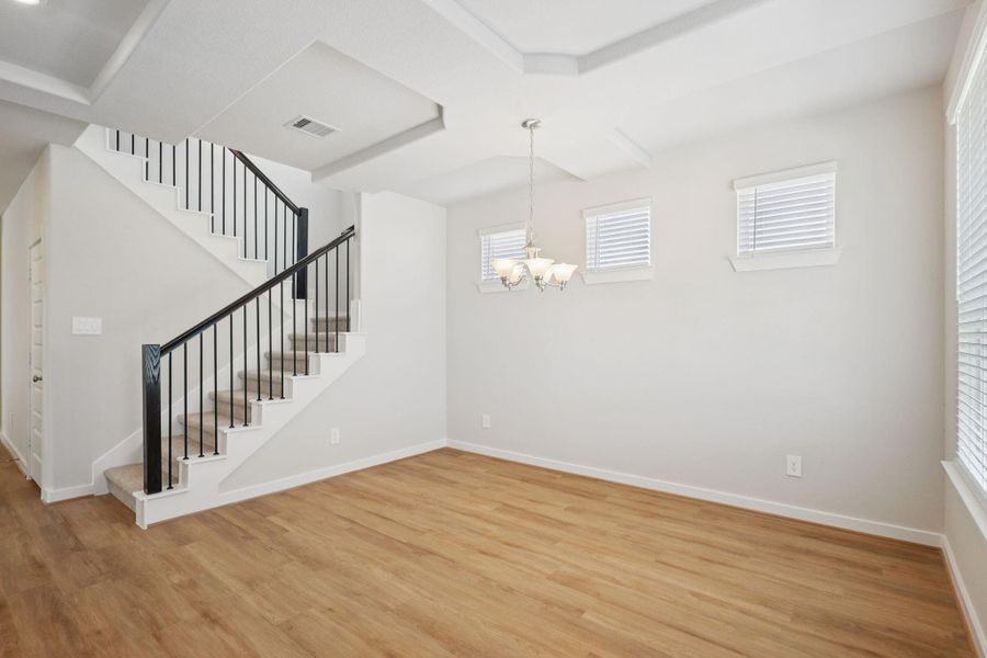 Spacious, unfurnished interior of a new home in Landing Meadows - Premier Series, New Caney (Image 20). Spacious, unfurnished interior of a new home in Landing Meadows - Premier Series, New Caney (Image 20).