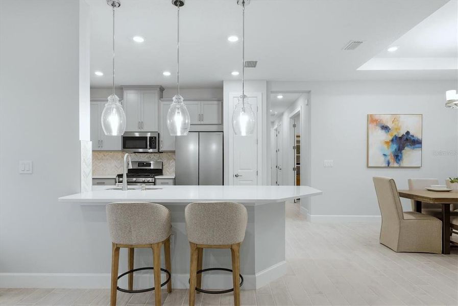 Furnished interior view inside a new home in , Bradenton (Image 19). Furnished interior view inside a new home in , Bradenton (Image 19).