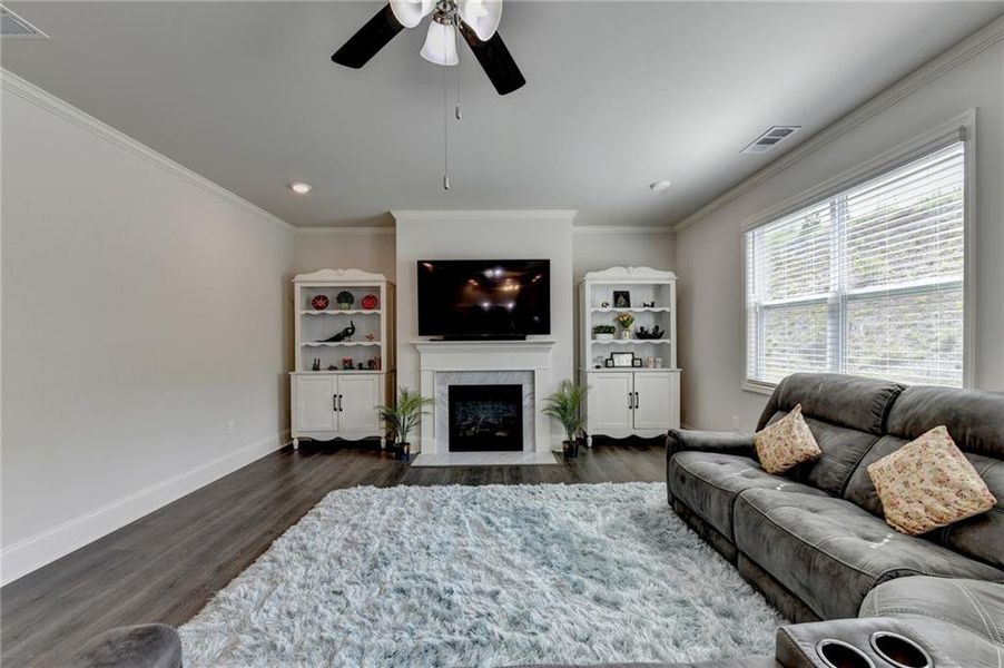 Furnished interior view inside a new home in , Cumming (Image 39). Furnished interior view inside a new home in , Cumming (Image 39).