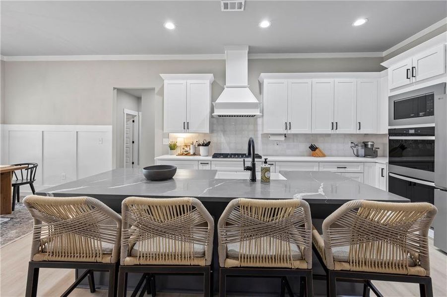 Furnished interior view inside a new home in , Monroe (Image 5).