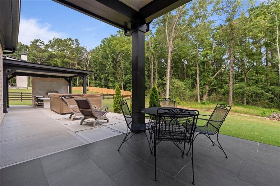 Furnished interior view inside a new home in , Lawrenceville (Image 3).