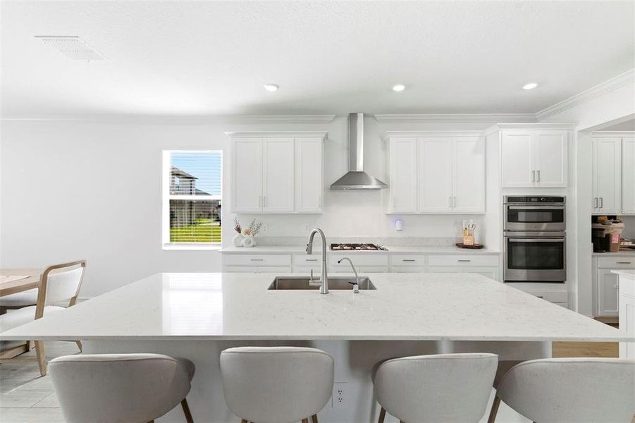 Furnished interior view inside a new home in , Palmetto (Image 16).