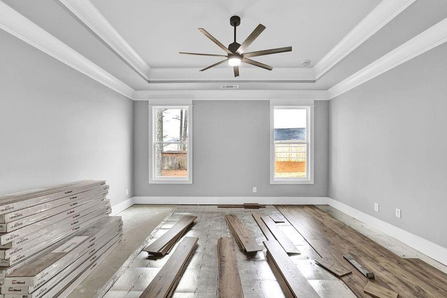 Spacious, unfurnished interior of a new home in , Canton (Image 18).