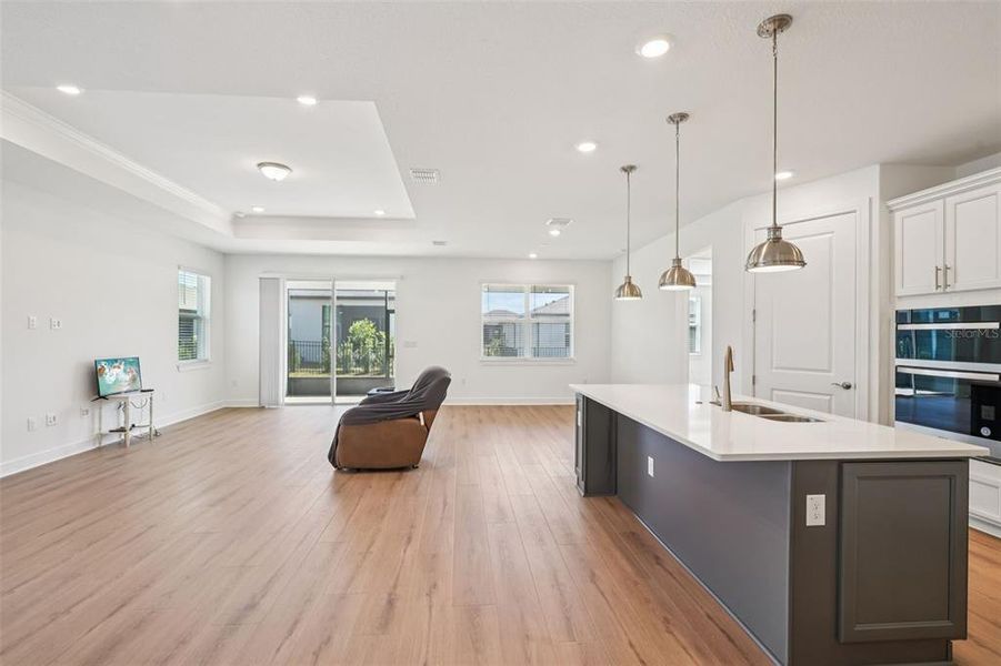 Furnished interior view inside a new home in Del Webb Stone Creek, Ocala (Image 8).