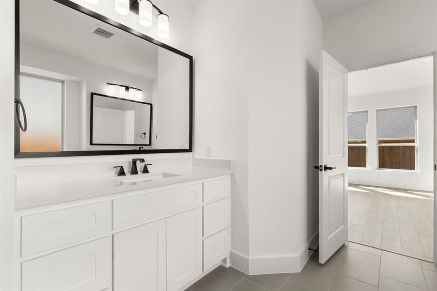Furnished interior view inside a new home in Valencia on The Lake, Little Elm (Image 16).