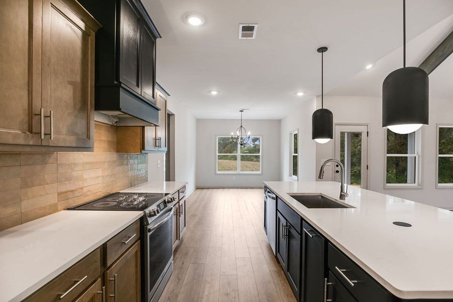 Furnished interior view inside a new home in Parmer Farms, Roopville (Image 9).