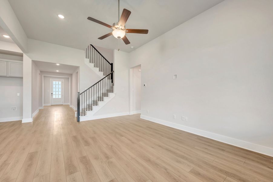 Spacious, unfurnished interior of a new home in The Meadows, Denton (Image 17).