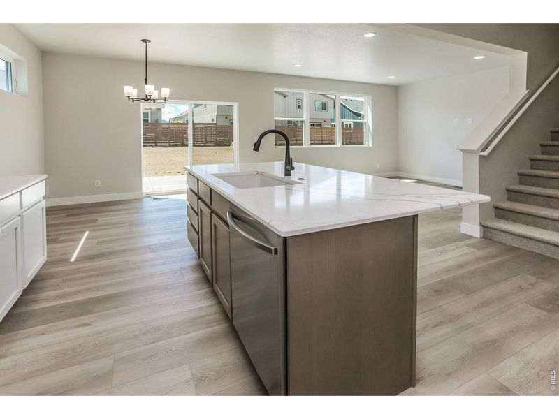 Furnished interior view inside a new home in Wilson Commons, Loveland (Image 13).