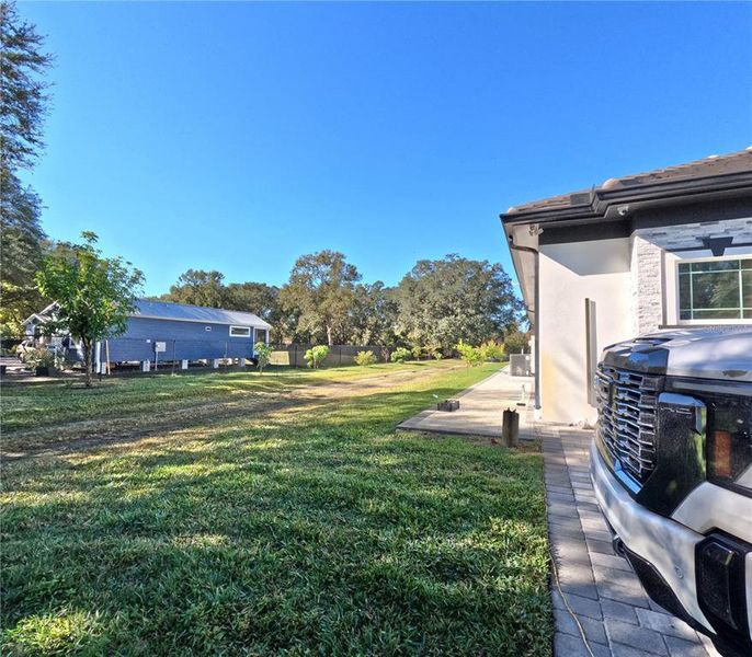 Exterior details and patio area of a home in , Dover (Image 21). Exterior details and patio area of a home in , Dover (Image 21).