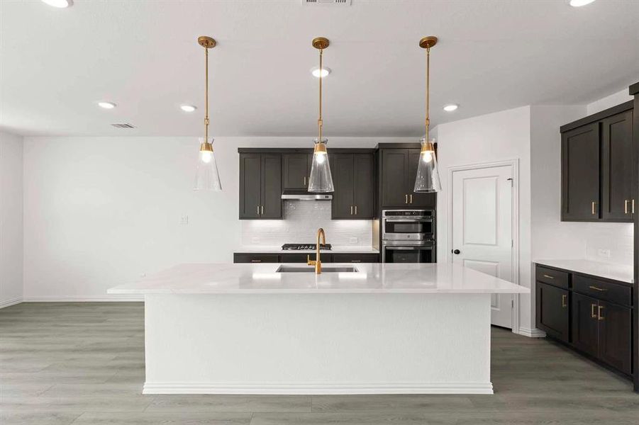 Furnished interior view inside a new home in Brookshire at Legacy Hills-50s, Celina (Image 8). Furnished interior view inside a new home in Brookshire at Legacy Hills-50s, Celina (Image 8).