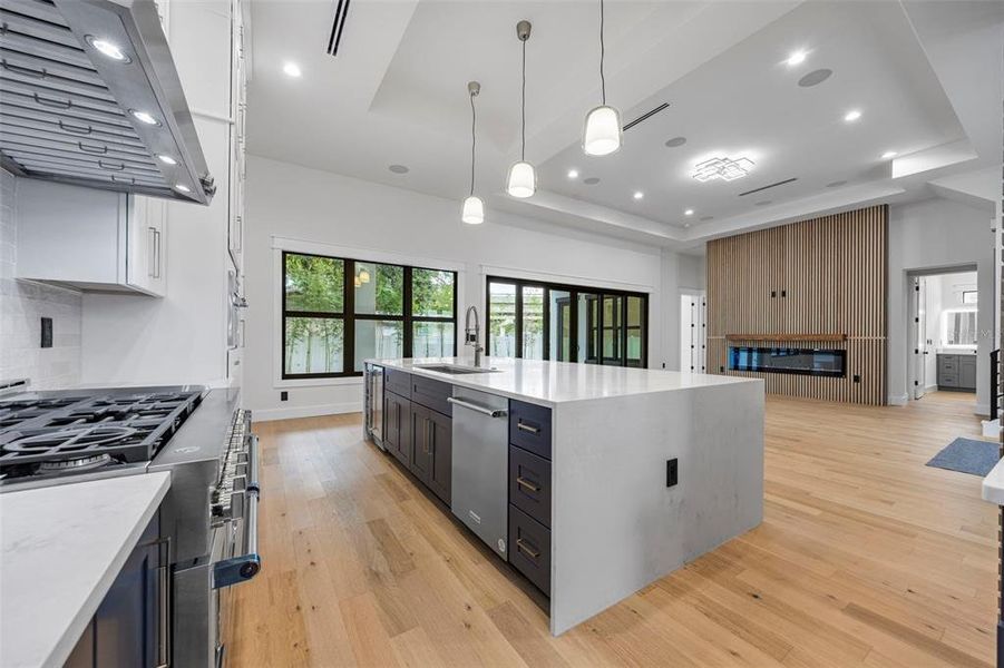 Furnished interior view inside a new home in , Tampa (Image 38).