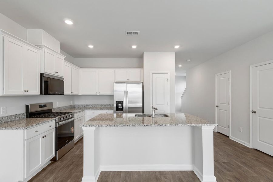 Furnished interior view inside a new home in Carolina Groves, Moncks Corner (Image 6). Furnished interior view inside a new home in Carolina Groves, Moncks Corner (Image 6).