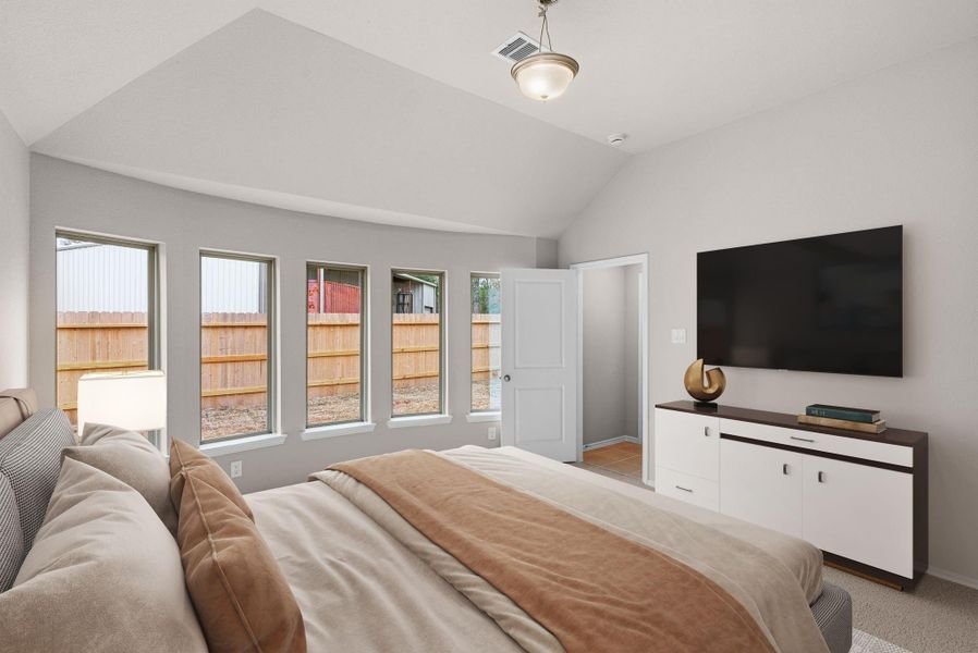 Furnished interior view inside a new home in Escondido, Magnolia (Image 12).