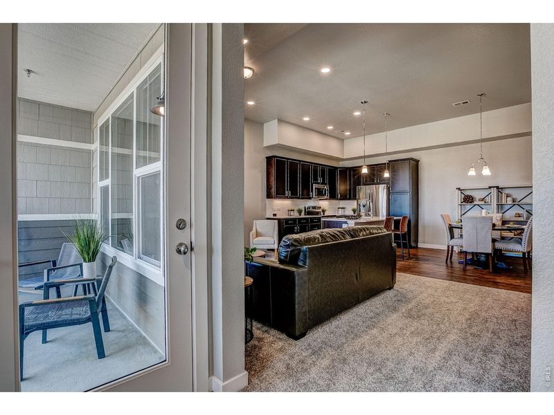 Furnished interior view inside a new home in , Longmont (Image 10).