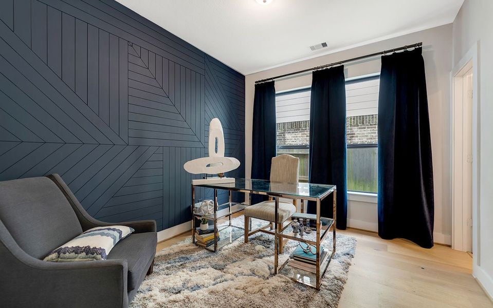 Furnished interior view inside a new home in Windrose Green, Angleton (Image 3).