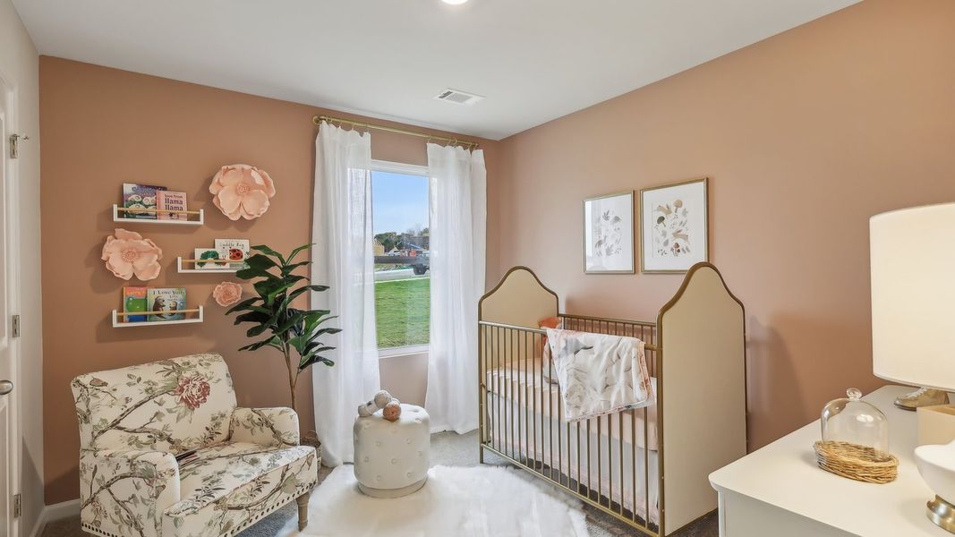 Furnished interior view inside a new home in Saddle Trace, Lewisburg (Image 25).