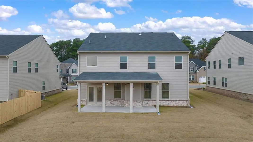 Exterior details and patio area of a home in Wildwood, Covington (Image 4).