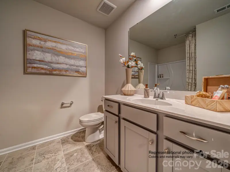 Furnished interior view inside a new home in Redhawk, Belmont (Image 8).