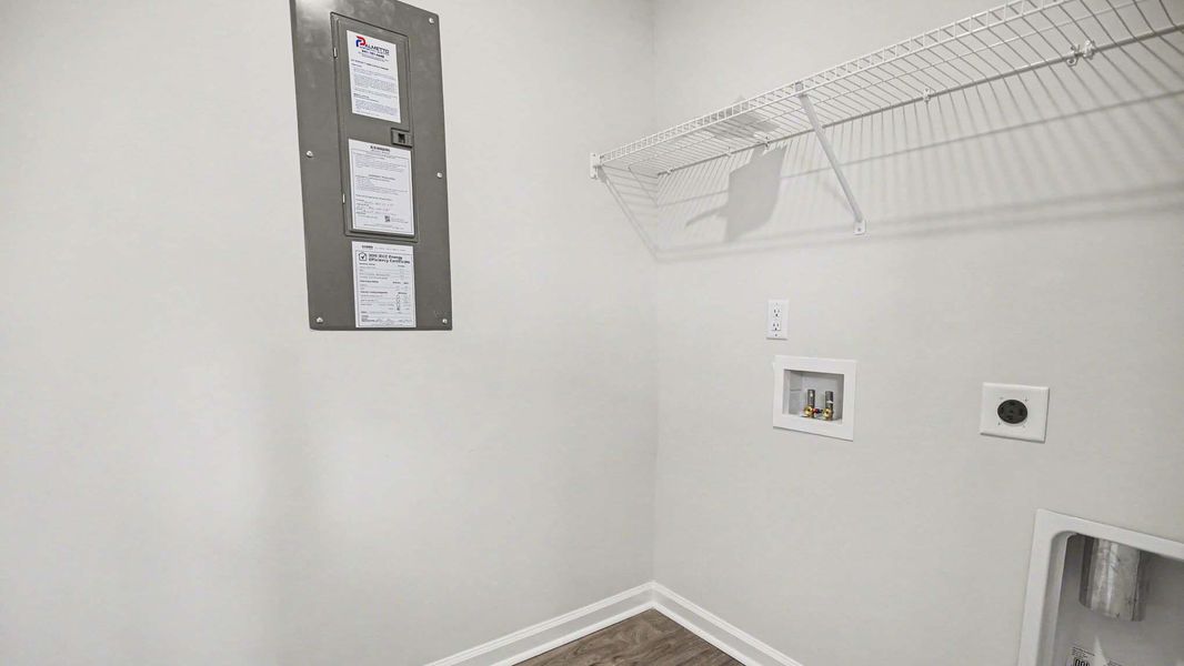 Spacious, unfurnished interior of a new home in The Park at Wilkinson, Orangeburg (Image 13).