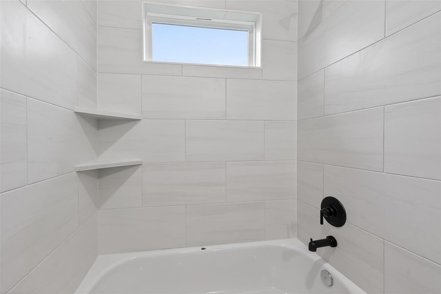 Close-up of interior finishes inside a home in , Houston (Image 19).