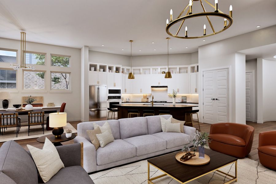 The Begonia - Family Room The Begonia - Family Room