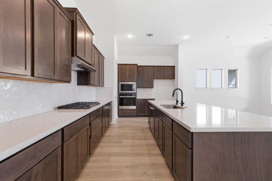 Stunning finishes in Light & Bright Kitchen