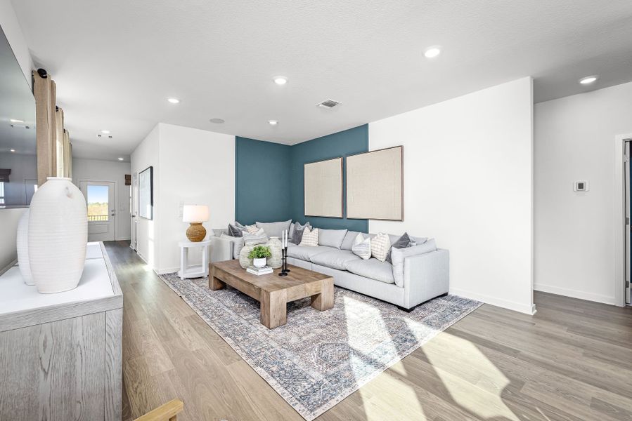 Representative furnished interior of a home built from the Afton by Centex in Larson Crossing, Elgin (Image 6).
