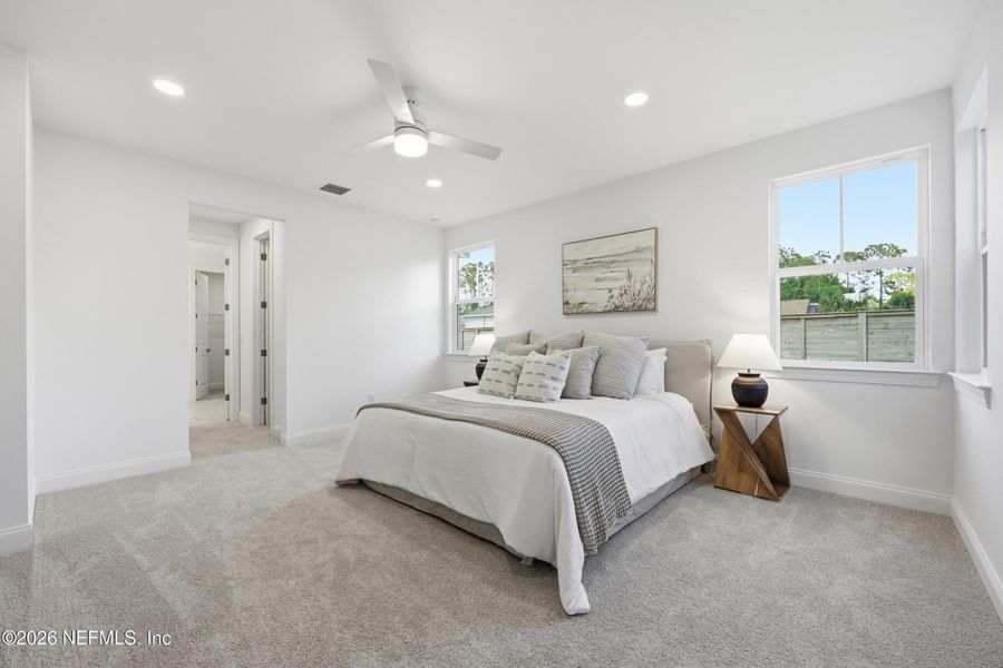 Furnished interior view inside a new home in Palm Coast Homes, Palm Coast (Image 12).