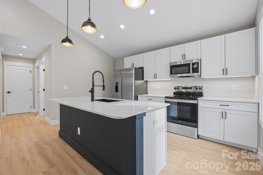 Furnished interior view inside a new home in , Asheville (Image 31).