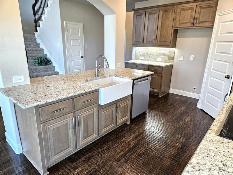 Furnished interior view inside a new home in , Howe (Image 7).