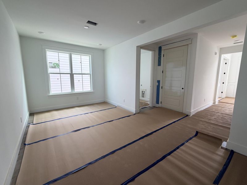 In-progress construction of a new home in Liberty Hill Farm, Mount Pleasant, SC (Image 18).