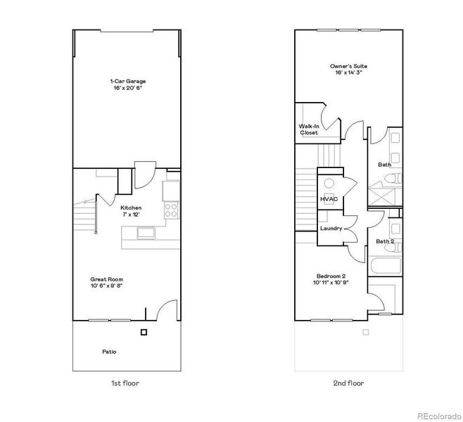 2D floor plan layout of this home in , Centennial, CO (Image 2). 2D floor plan layout of this home in , Centennial, CO (Image 2).