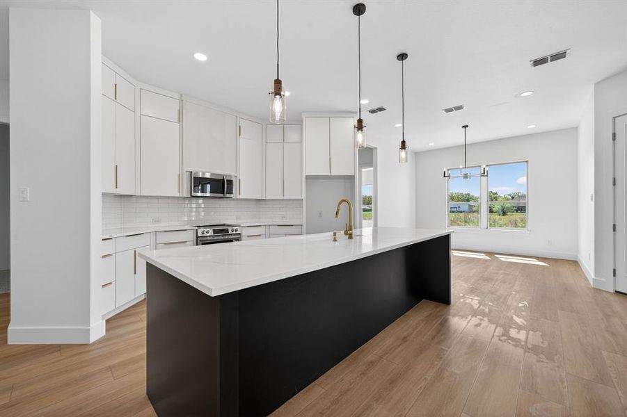 Furnished interior view inside a new home in , Lone Oak (Image 8).