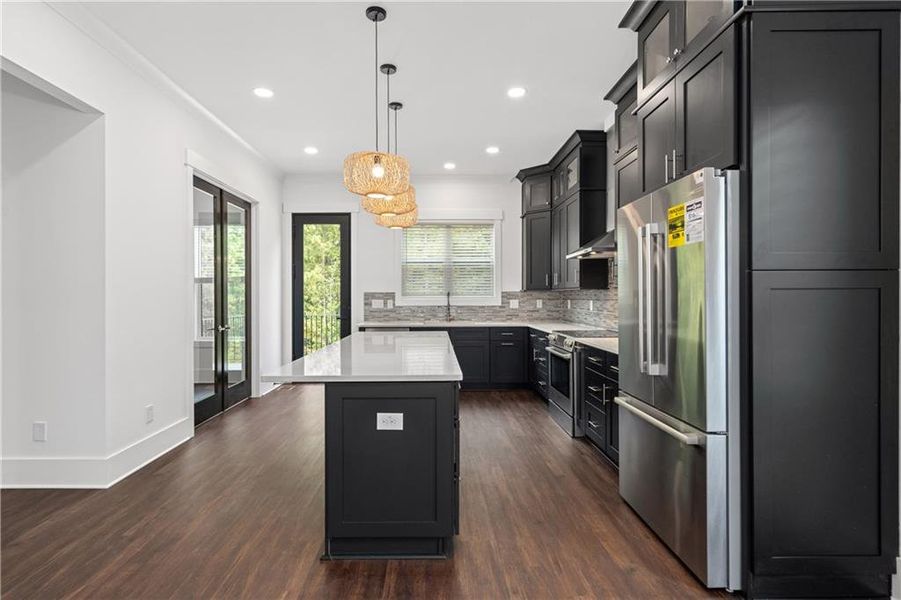 Furnished interior view inside a new home in , Stockbridge (Image 16).