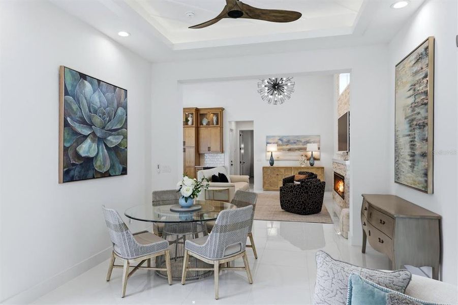Furnished interior view inside a new home in , Bradenton (Image 8).