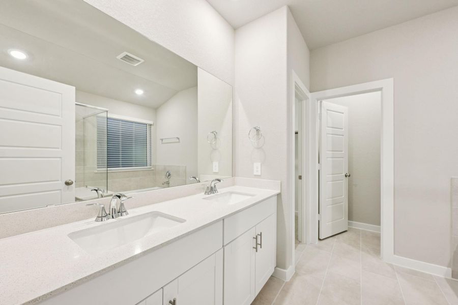 Photo is not of the actual home, but is an inspirational photo of builder’s model home and may depict options, furnishings, and/or decorator features that are not included