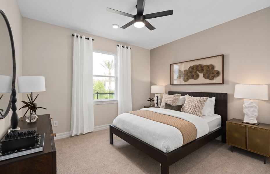 Representative furnished interior of a home built from the Mahogany by Pulte Homes in Avera, Orlando (Image 4).