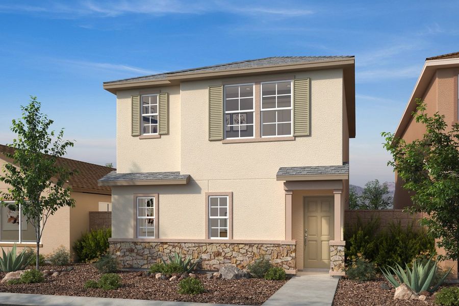 Exterior C with optional stone Exterior C with optional stone