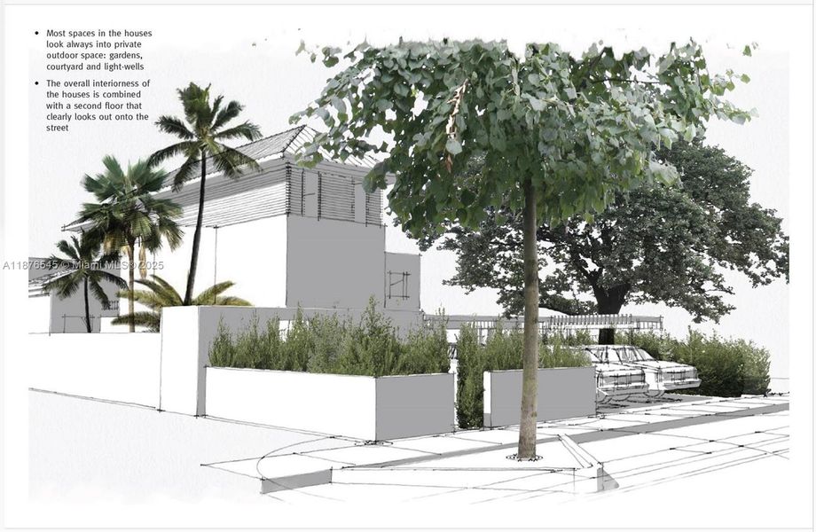 Front exterior of a new home in , Miami, FL, highlighting curb appeal (Image 25). Front exterior of a new home in , Miami, FL, highlighting curb appeal (Image 25).