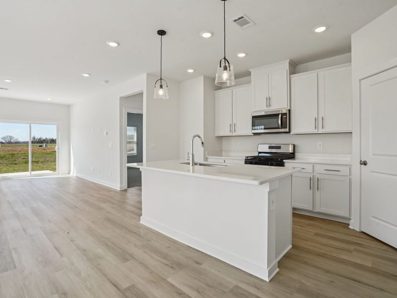 Furnished interior view inside a new home in Bear Springs, Columbia (Image 4). Furnished interior view inside a new home in Bear Springs, Columbia (Image 4).