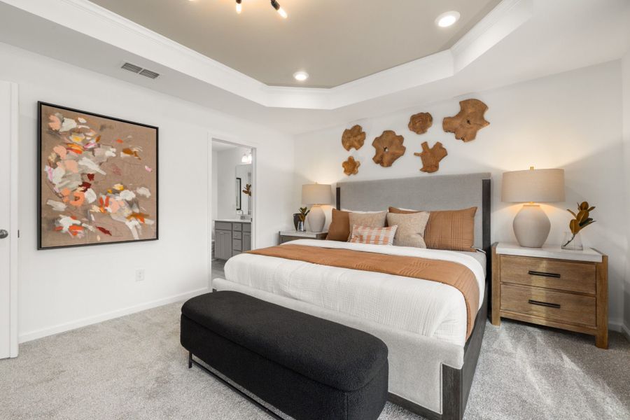 Furnished interior view inside a new home in Flemingfield, Greensboro (Image 18).