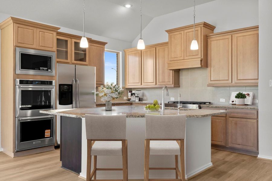 Furnished interior view inside a new home in Dunham Pointe, Cypress (Image 10).