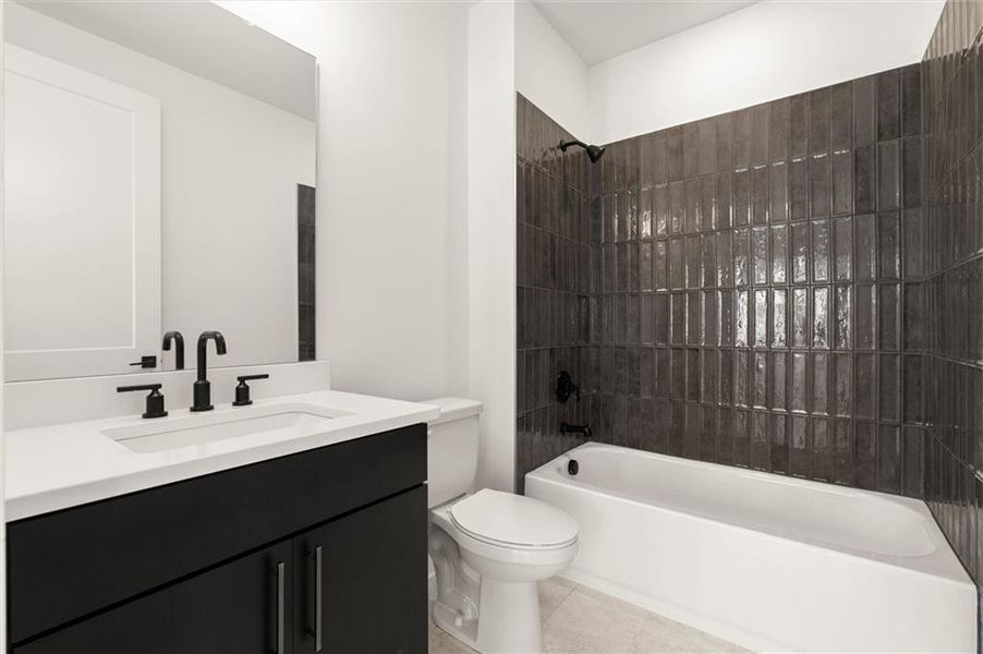 Furnished interior view inside a new home in , Alpharetta (Image 8).