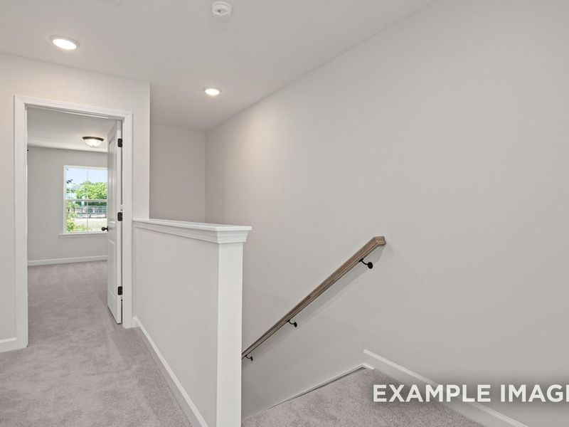 Spacious, unfurnished interior of a new home in Camden Park, Knightdale (Image 27).