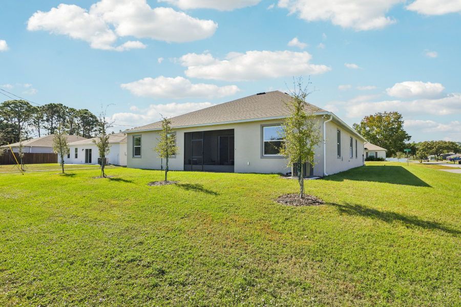 Exterior details and patio area of a home in Palm Bay, Palm Bay (Image 25).
