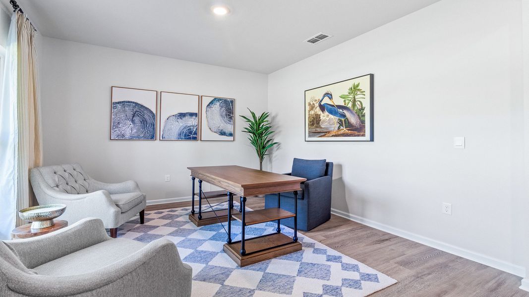 Furnished interior view inside a new home in Greystone, Crawfordville (Image 4). Furnished interior view inside a new home in Greystone, Crawfordville (Image 4).