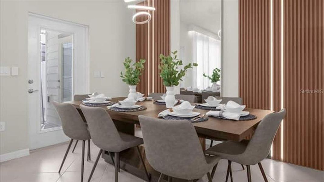 Furnished interior view inside a new home in , Clermont (Image 16).