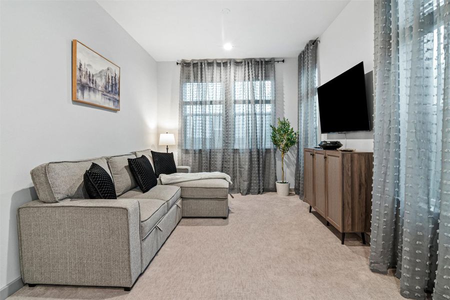 Furnished interior view inside a new home in , Houston (Image 29). Furnished interior view inside a new home in , Houston (Image 29).