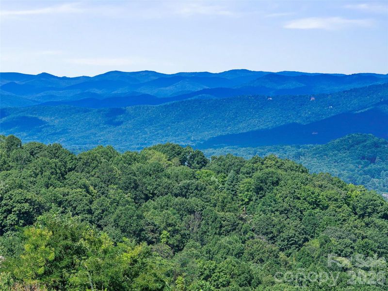 Excellent long range mountain views