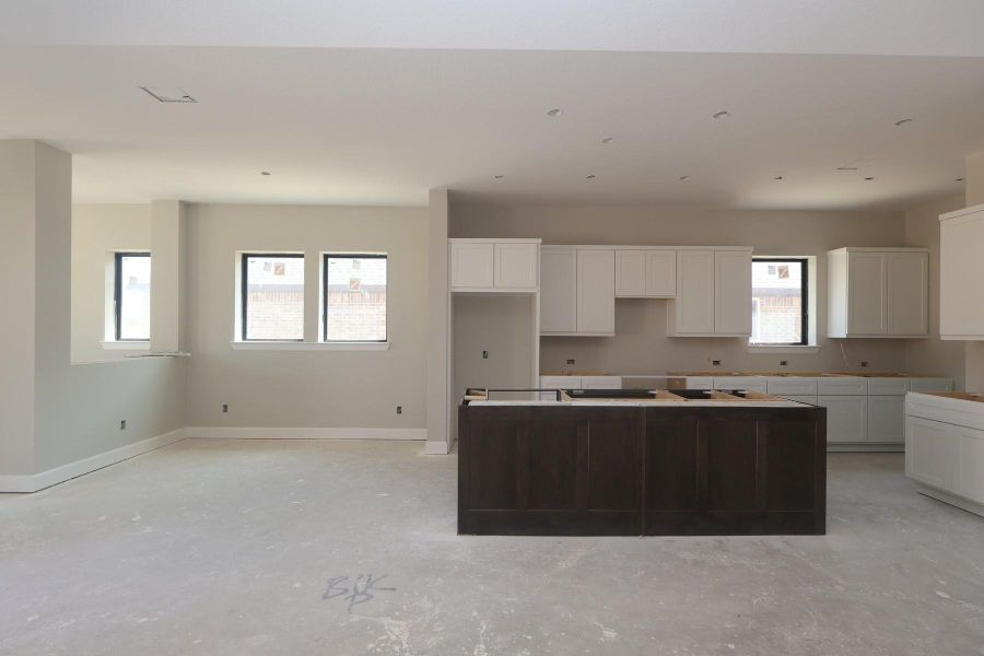 In-progress construction of a new home in The Highlands Encore - Tranquil Collection, Porter, TX (Image 5).